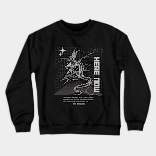 Here Now Glass Crewneck Sweatshirt